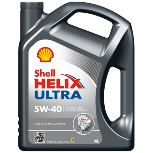 Олива Shell Helix Ultra 5W-40, 4л (шт.)
