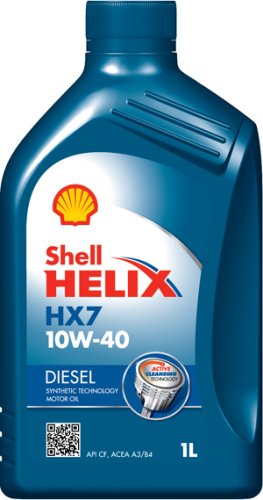 Олива Shell Helix HX7 Diesel 10W-40, 1л (шт.)