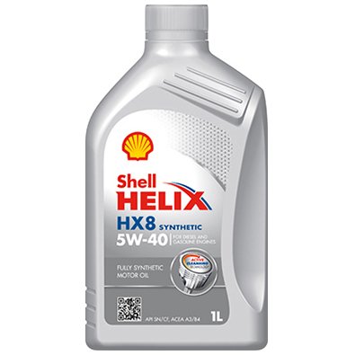Олива Shell Helix HX8 5W-40, 1л (шт.)