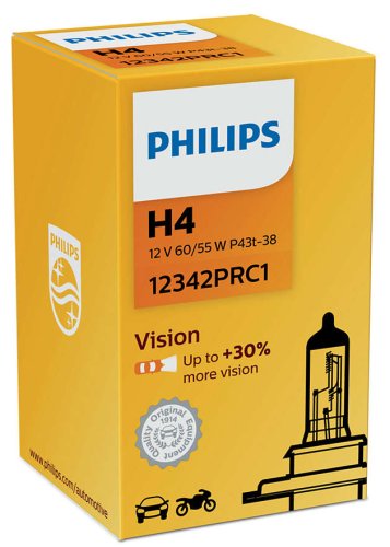 Автолампа Philips PR 12342 H4 12V 60/55W (P43t-38) (шт.)
