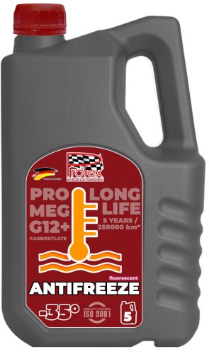 Antifreeze Profex G12+ Pro Red MEG LL -35 5л
