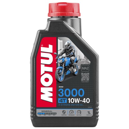 Олива для 4-х тактних двигунів Motul 3000 4T SAE 10W40 1л (шт.)