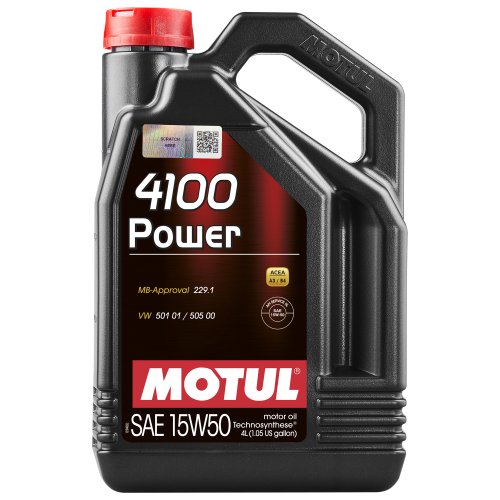 Олива моторна Motul 4100 Power SAE 15w50 4л (шт.)