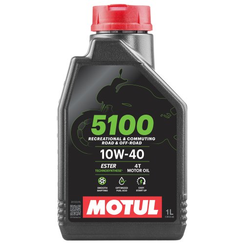 Олива для 4-х тактних двигунів Motul 5100 4T SAE 10W40 1л (шт.)
