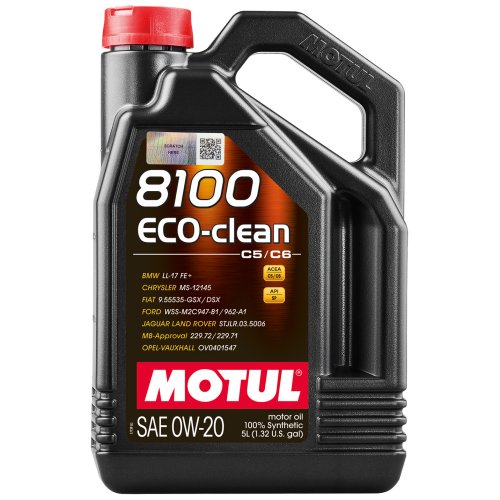 Олива моторна Motul 8100 Eco-clean SAE 0w20 5л (шт.)