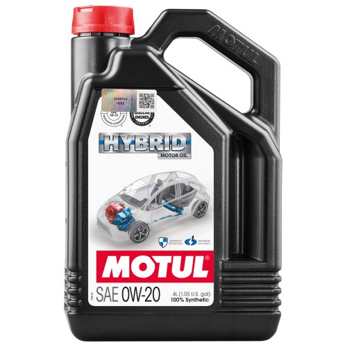 Олива моторна синтетична MOTUL Hybrid SAE 0W20 4x4 L (шт.)
