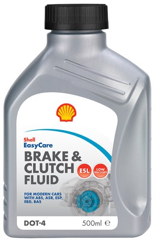 Гальмівна рідина Shell Brake & Clutch fluid DOT4 ESL, 0,5л (шт.)