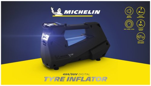 Цифровий насос для накачування шин Michelin 4x4/SUV Digital Tyre Inflator (W12310) (шт.)