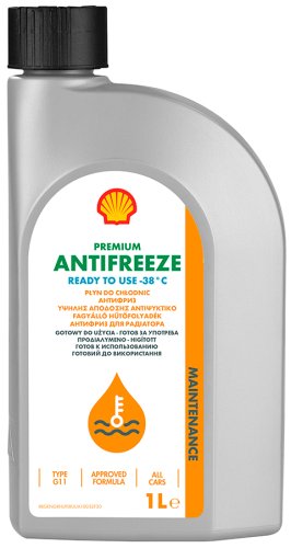 Антифриз Shell Premium 774С, 1л (готовий G11 зел.) (шт.)